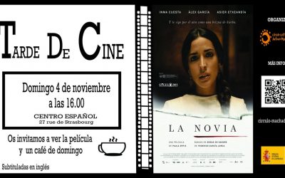 Tarde de Cine| 4 de noviembre 16.00 «La novia»