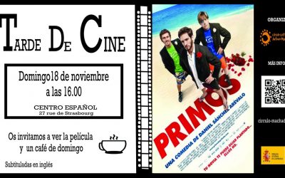 Tarde de Cine| 18 de noviembre 16.00 «Primos»