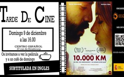 Tarde de Cine| 9 de diciembre 16.00 «10.000 KM»