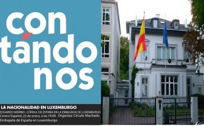 23 de enero a las 19.00 | El cónsul de España en Luxemburgo: nacionalidad y otras cuestiones