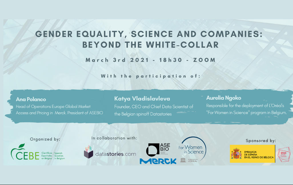 3 de marzo | Mesa redonda : «Mujer, ciencia y empresa: más allá de la bata blanca»
