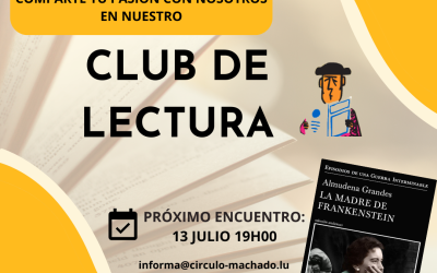 13 SEPTIEMBRE| CLUB DE LECTURA