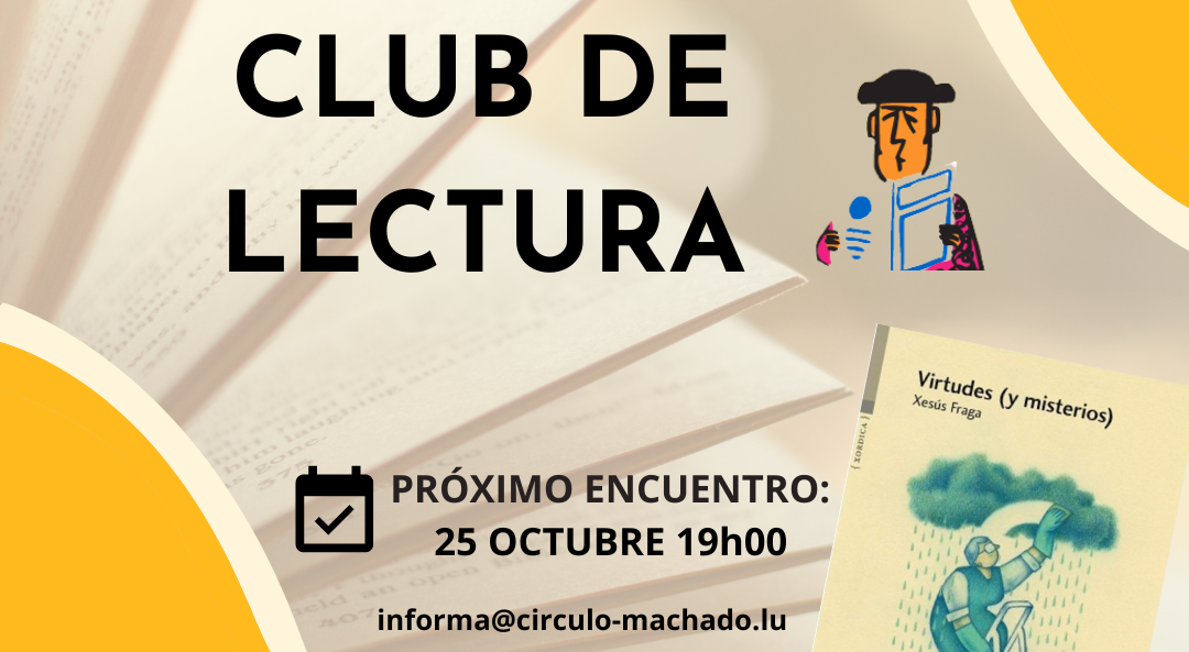 25 OCTUBRE| CLUB DE LECTURA