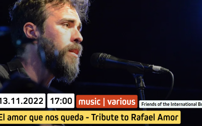 13 NOVIEMBRE| HOMENAJE A RAFAEL AMOR