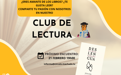21 FEBRERO| CLUB DE LECTURA