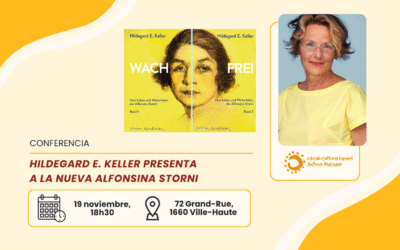 [Evento anulado] 19 de noviembre | Conferencia de Hildegard E. Keller sobre Alfonsina Storni