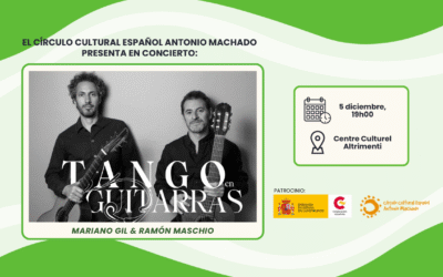5 de diciembre | Mariano Gil y Ramón Maschio en concierto: «Tango en guitarras»