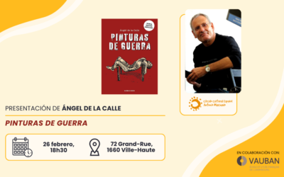 26 de febrero | Presentación de Ángel de la Calle: «Pinturas de guerra»